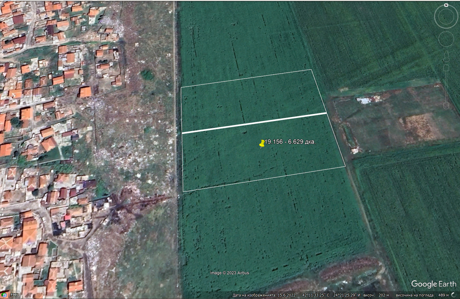 Инвестиционен парцел Пазарджик 55155.19.179
