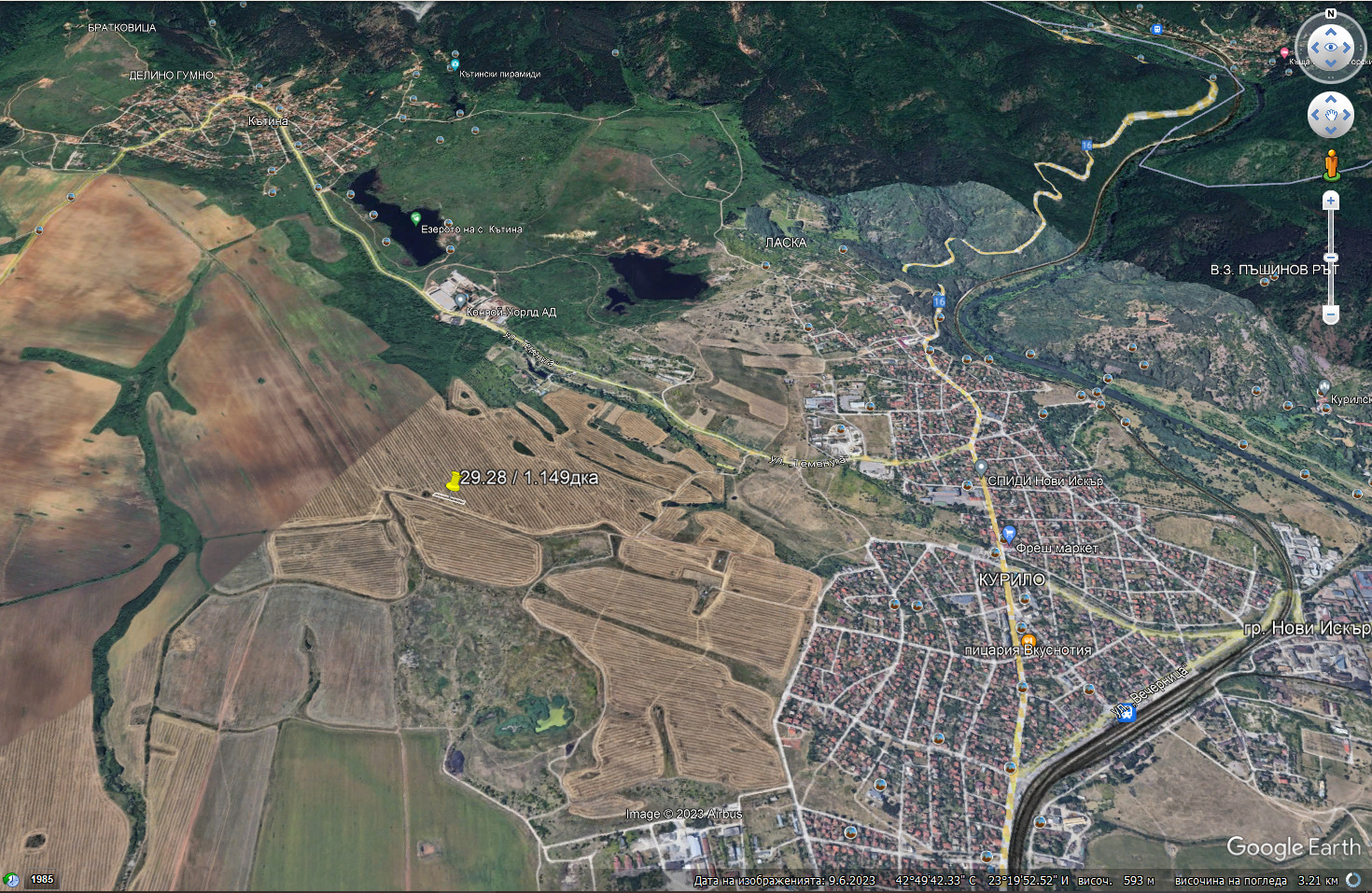 Инвестиционен парцел Курило 029028
